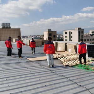 企業(yè)電站安裝中