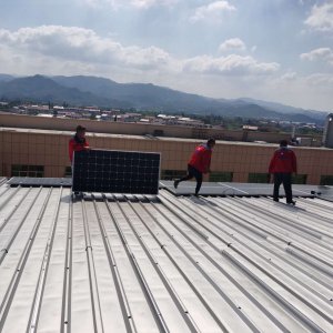 企業(yè)電站安裝中